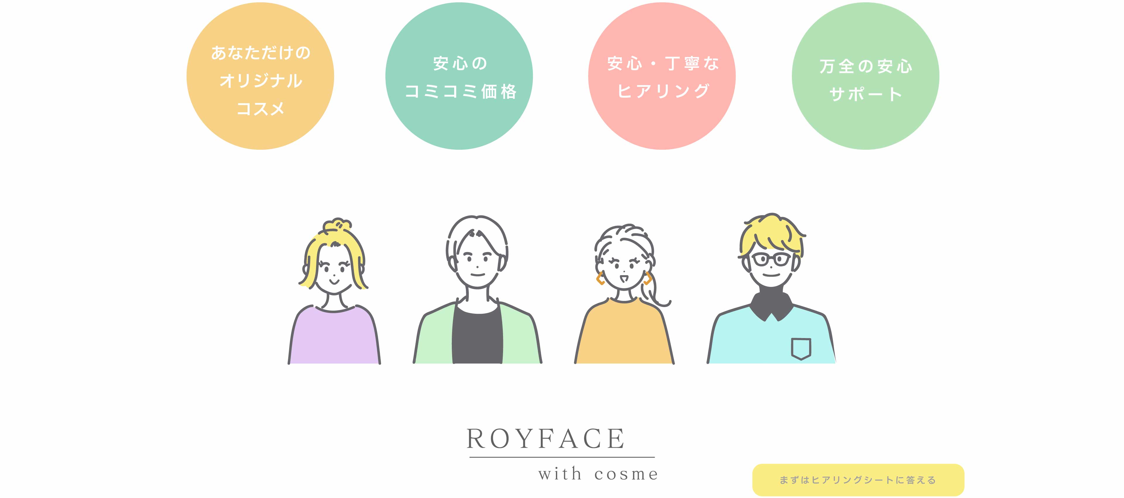 royface with cosme top画像　pc